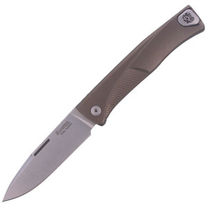 Nóż LionSteel Thrill Bronze Titanium, Satin M390 by Molletta (TL BR)