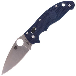 Nóż Spyderco Manix 2 FRCP Dark Blue CPM S110V, Plain (C101PDBL2)