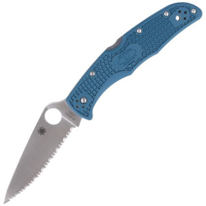 Nóż Spyderco Endura 4 FRN Blue, K390 Spyder (C10FSK390)
