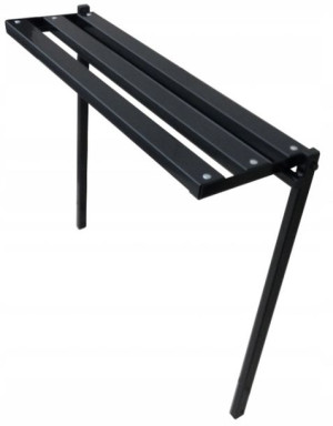 Ławeczka cmentarna z prostymi sztachetami - składana - 73cm
