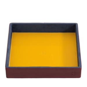 DUDU Valet Tray w kolorze skóry Catchall Design Storage for Wallet Keys Jew