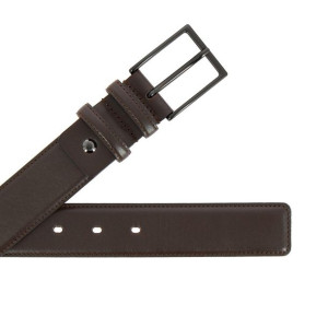 Nuvola Pelle Mens Full Grain Leather Belt Made in Italy Soft Calfskin Elega