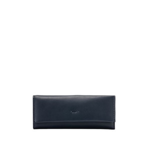 Nuvola Pelle Real Leather Key Case Holder Wallet with 6 Hooks for Long Keys