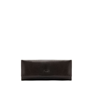 Nuvola Pelle Real Leather Key Case Holder Wallet with 6 Hooks for Long Keys