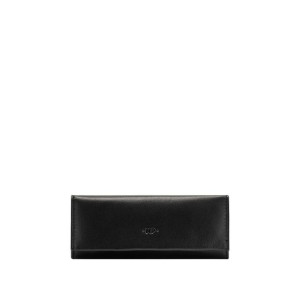 Nuvola Pelle Real Leather Key Case Holder Wallet with 6 Hooks for Long Keys
