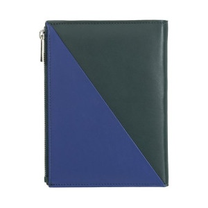DUDU Travel Passport RFID Wallet Document Holder in Leather with Side Zip S