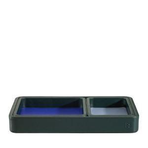 DUDU Leather Valet Tray Organiser w 3 kawałkach do przechowywania, zaprojek