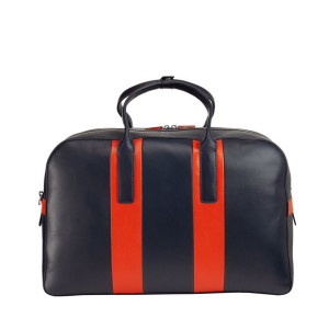 DUDU Leather Travel Duffle Bag Large, Holdall Weekender Overnight Bag with