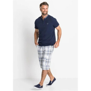 Granatowy Bawełniany T-shirt 56-58 965311