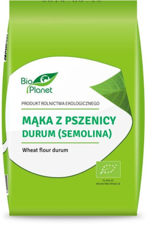 Mąka Z Pszenicy Durum (semolina) Bio 1 Kg - Bio Planet