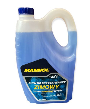 Płyn Do Sprysk.4l Zimowy Mannol Metanol