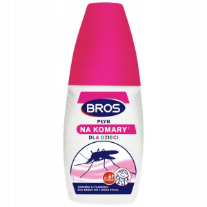 Bros Płyn Na Komary Dla Dzieci 50ml Delikatny
