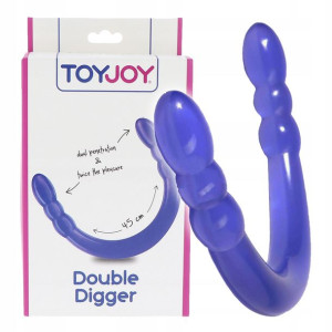 Dildo podwójne do seksu waginalnego i analnego.