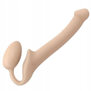 Dildo typu Strap on. Penis mocowany w pochwie.