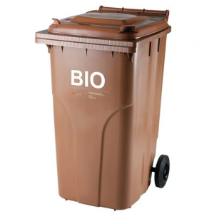 Kosz Pojemnik Uchylny Na Bio Odpady 240l Atesty
