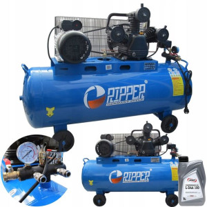 Kompresor Sprężarka 150l 3 Tłoki 230v 500l/min +ol