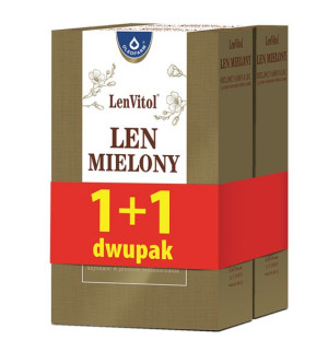 LenVitol Len Mielony błonnik odchudzanie 200g + 200g OLEOFARM