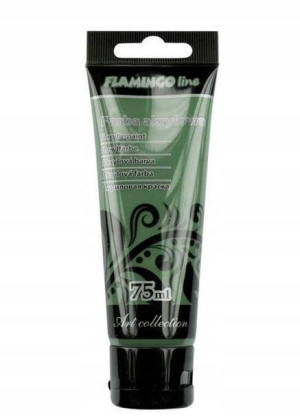 Farba akrylowa 75ml 049 ciemnozielona Titanum