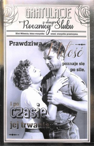 Kartka okolicznościowa Rocznica Ślubu R02