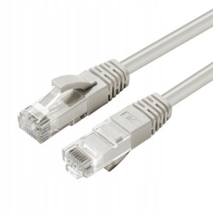 MicroConnect CAT6A UTP 0.25m Grey LSZH