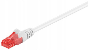 MicroConnect U/UTP CAT6 0.25M White PVC