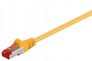 MicroConnect F/UTP CAT6 3m Yellow PVC