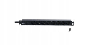 Lanview 19'' rack mount power strip,