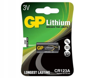 GP Batteries LITHIUM BATTERY CR123A