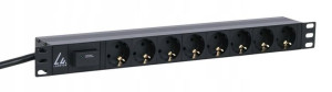 Lanview 19'' rack mount power strip,
