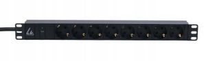 Lanview 19'' rack mount power strip,