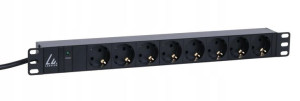 Lanview 19'' rack mount power strip,