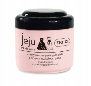 Ziaja Jeju Peeling Cukrowy Czarny 200ml R