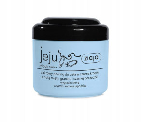 Ziaja Jeju Peeling Cukrowy W Czarne Kropki 200ml