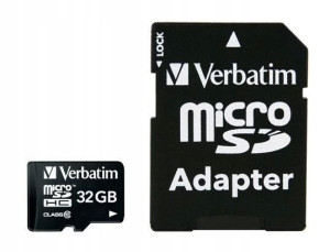 Verbatim 32 GB SD Micro (SDHC) Class 10
