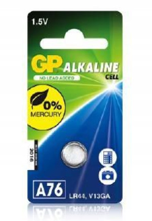GP Batteries ALKALINE BUTTON CELL LR44