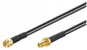 MicroConnect WLAN Extension Cable 3m Black