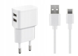 MicroConnect USB-C Charger Set 2.4 A