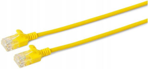 MicroConnect U/UTP CAT6A Slim 5M Yellow