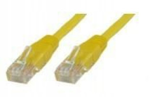 MicroConnect U/UTP CAT5e 20M Yellow PVC