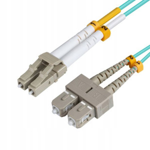 MicroConnect LC/UPC-SC/UPC 1m OM3