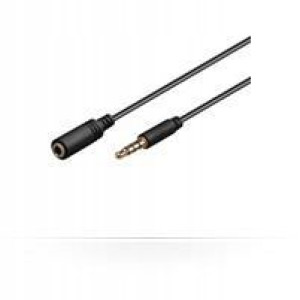 MicroConnect Headphone & Audio Cable, 1m