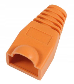 MicroConnect Boots RJ45 Orange, 50pcs