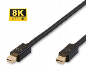 MicroConnect 8K Mini Displayport Cable 1m