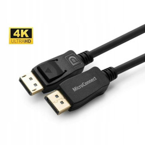 MicroConnect 4K DisplayPort 1.2 Cable 10m