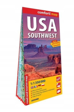 comfort!map USA Southwest 1:350 000 w.2023