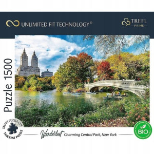 Puzzle 1500 Charming Central Park TREFL