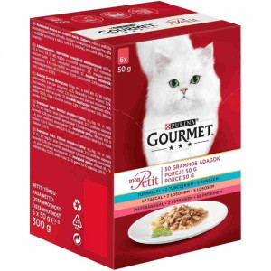 Purina Gourmet Mon Petit Mix Rybny 6x50g