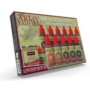 Zestaw Farbek The Army Painter: Quickshade - Washes Set