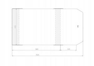 Okładka regulowana 290x520mm (50szt)