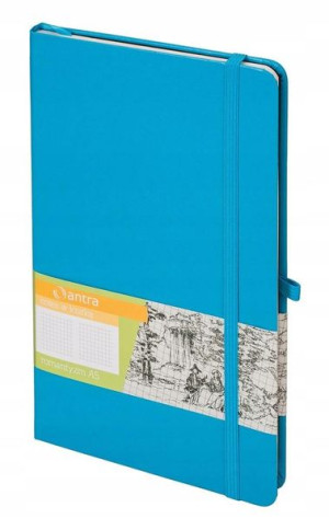 Notes A5 Kratka Romantyzm Jasno Niebieski ANTRA